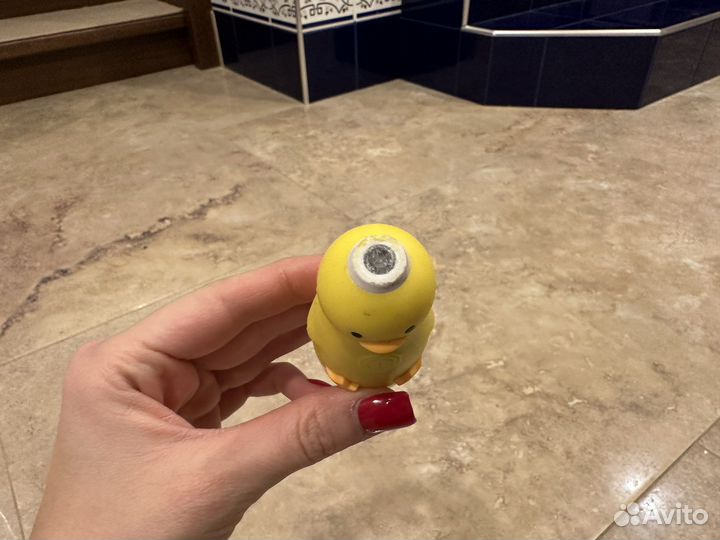 Детская электрическая зубная щетка Mega ten утка