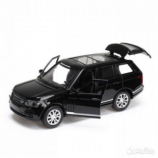 Машина Land Rover Range Rover Vogue 12 см черная металл инерция Технопарк vogue-BK