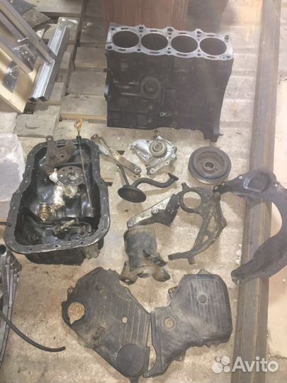 Двс Toyota 5s-fe по запчастям