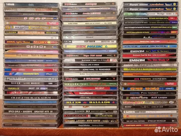 CD диски с зарубежной музыкой