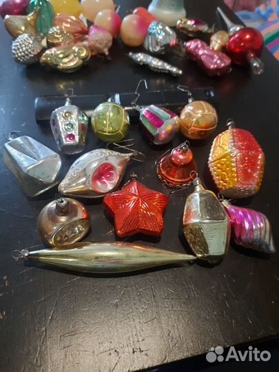 Ёлочные игрушки СССР