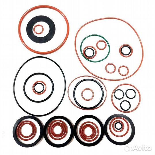 Кольца резиновые к-т на двигатель shacman F2000 (L