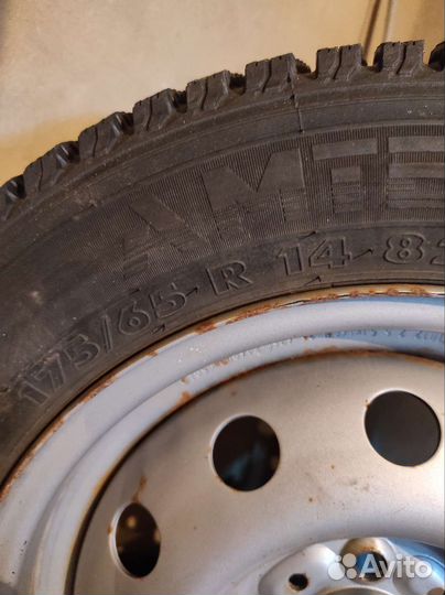 Зимняя резина r14 на дисках