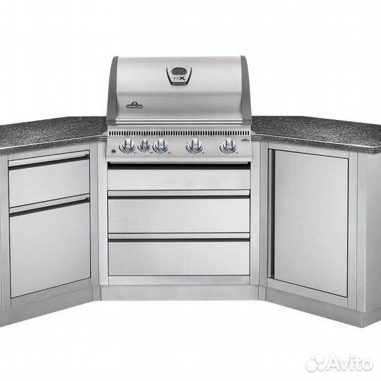 Встраиваемый газовый гриль Napoleon bilex-485