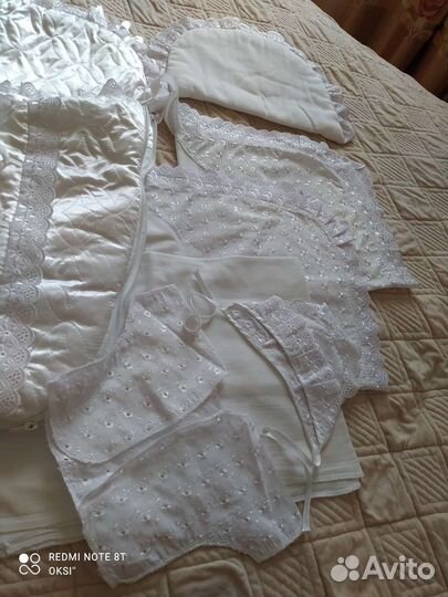 Конверт на выписку новорожденного