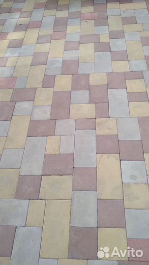 Тротуарная плитка бу