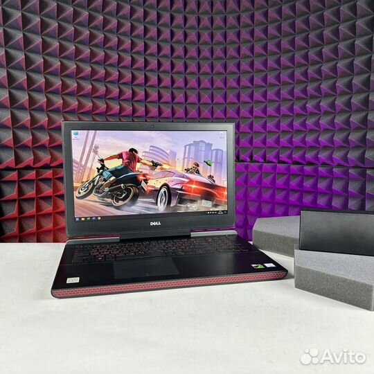 Игровой ноутбук Dell i7/GTX1060/IPS