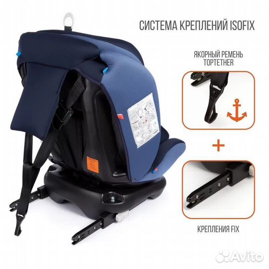 Автокресло Zlatek Cruiser Isofix, 0-12 лет