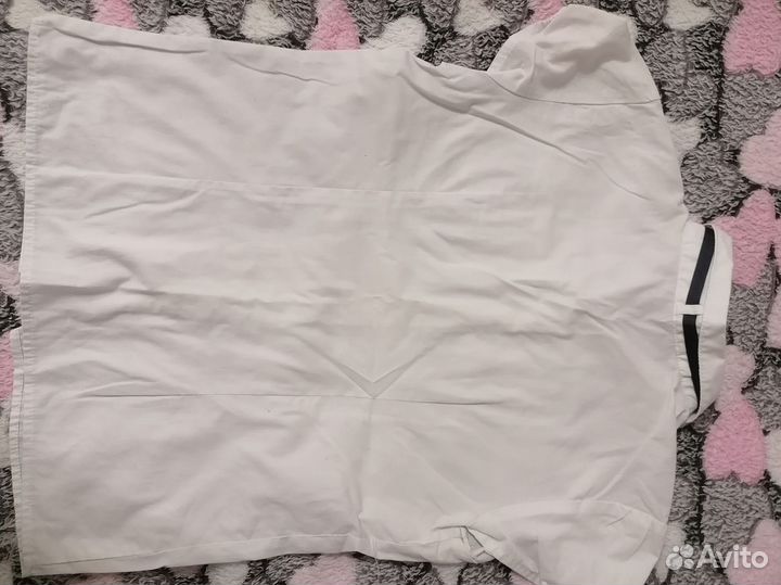 Рубашка белая для девочки 152