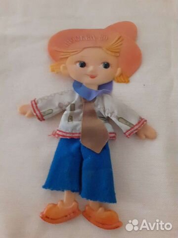 Плоская шарнирная кукла СССР