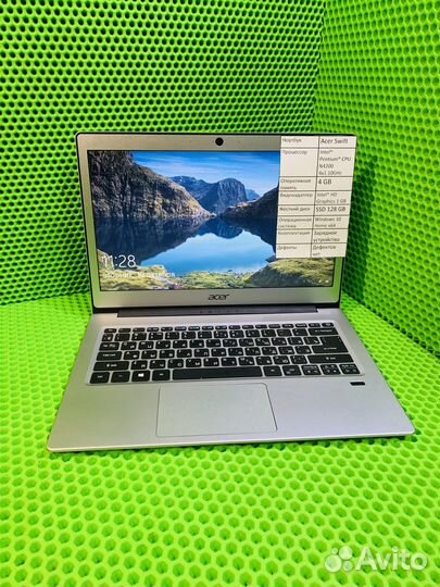 Ноутбук Acer Swift SP113-31-P2QD