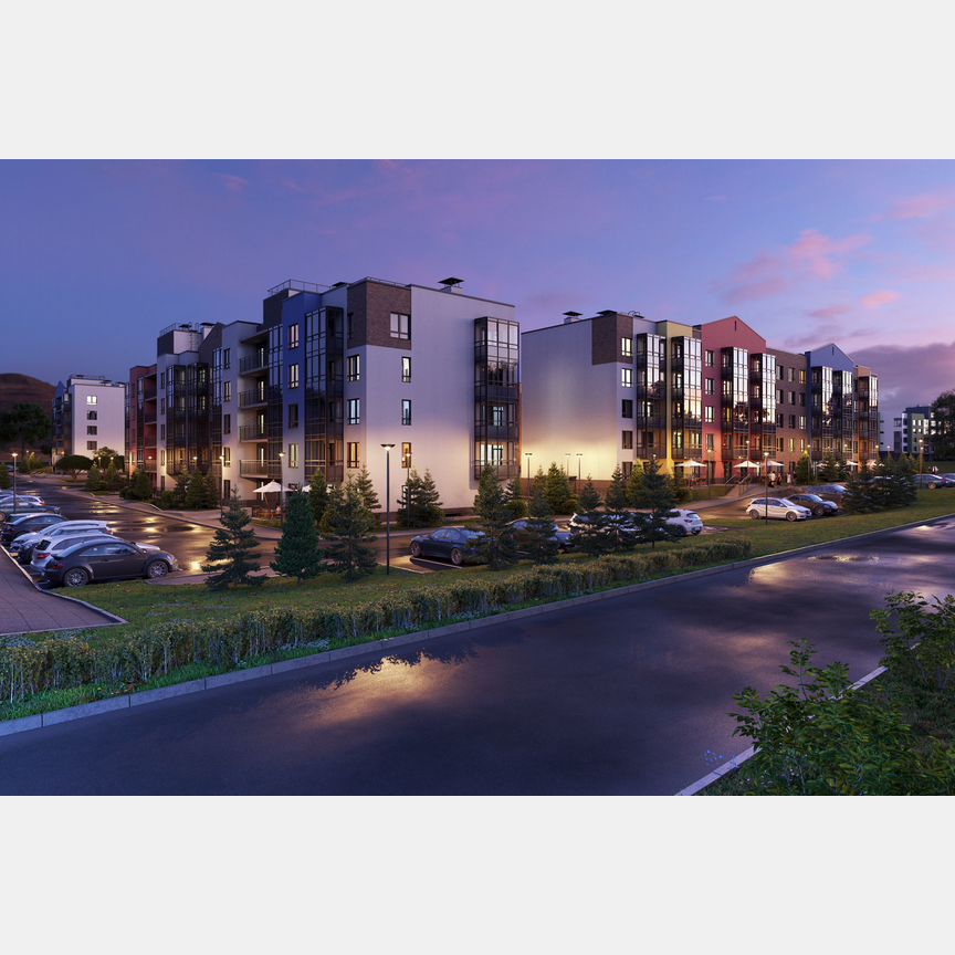3-к. квартира, 71,3 м², 4/5 эт.