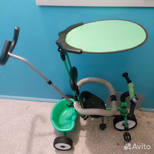 Детский велосипед с ручкой бу