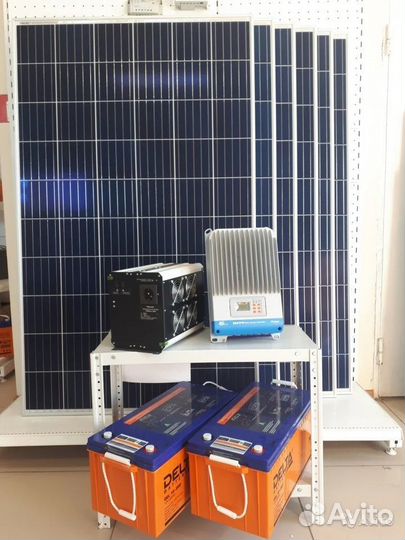 Солнечные батареи Эконом комплект