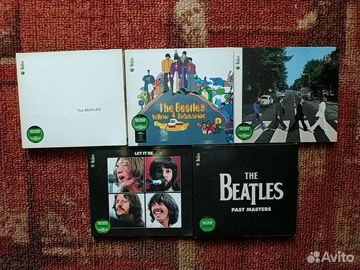 The Beatles коллекция на cd