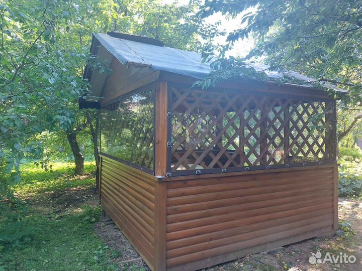 Мягкие окна для теплиц, террас, беседок