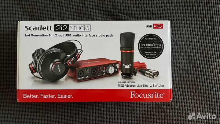 Focusrite scarlett 2i2 studio