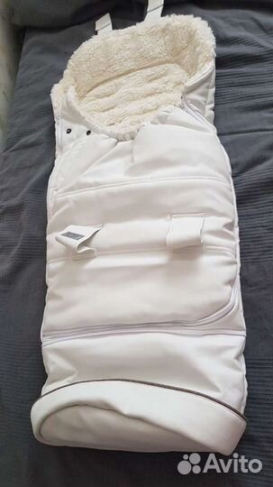 Зимний конверт в коляску новый