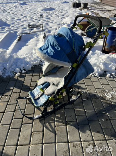 Коляска санки Ника 7-3