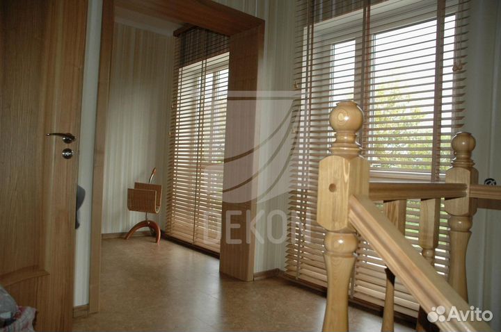 Деревянные жалюзи с замером и установкой