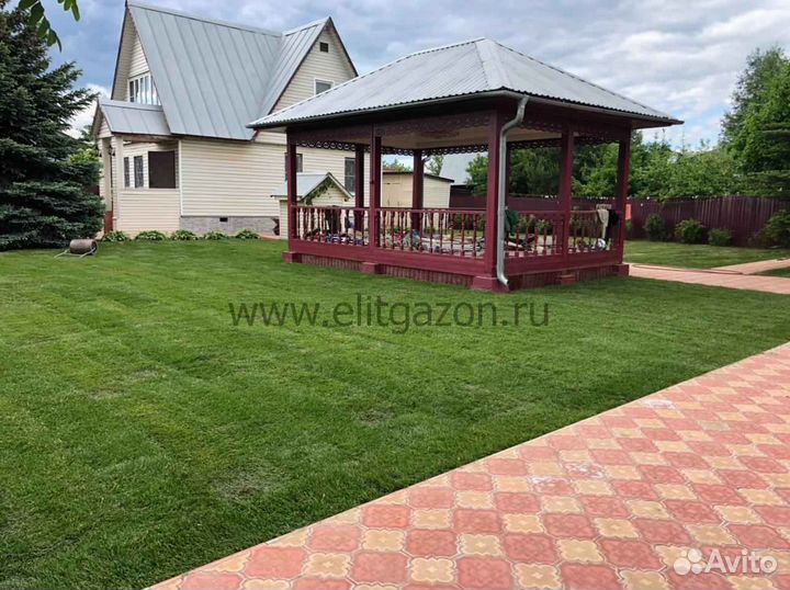 Укладка и продажа рулонного газона