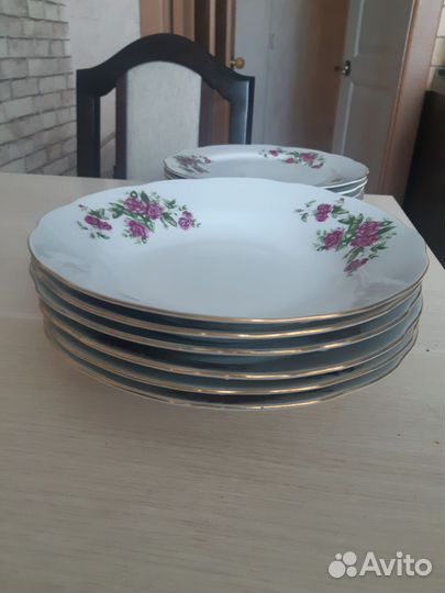 Тарелки фарфор старый Китай