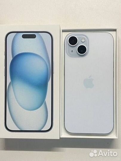 Телефон iPhone 15 256 Gb новый esim
