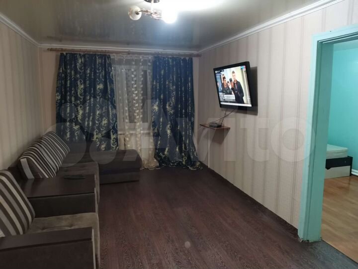 3-к. квартира, 56 м², 1/2 эт.