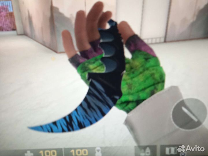 Продам нож и перчатки в стендо22