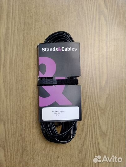 Инструментальный кабель stands & cables DUL-004-7