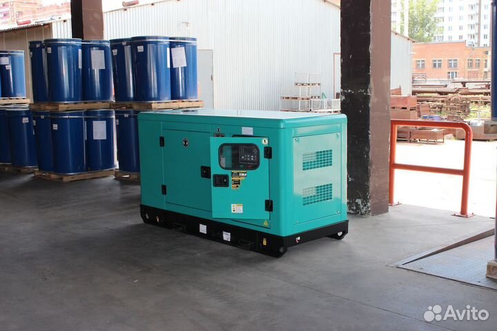 Дизельный генератор 20 кВт в кожухе