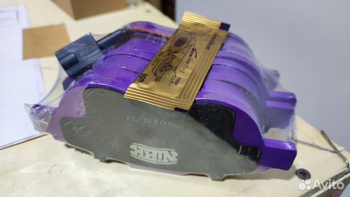 Тормозные колодки передние PN0187W Emgrand ec7