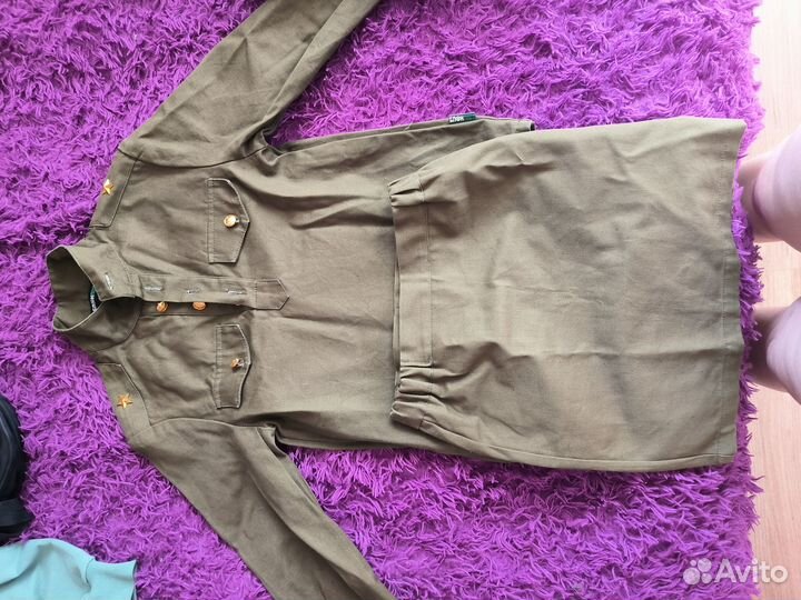 Военный костюм для девочки