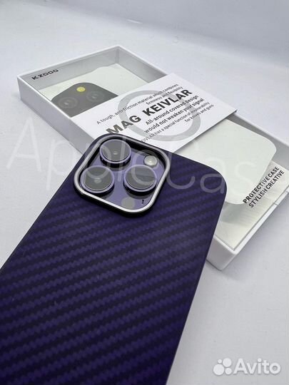 Чехол Mag Kevlar на iPhone 13/14 Pro/Pro Max