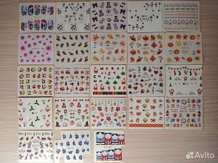 Наклейки для ногтей