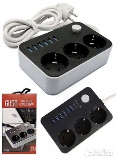 Сетевой фильтр с usb портами