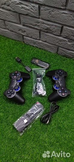 Игровая консоль 2в1 game BOX+Android TV