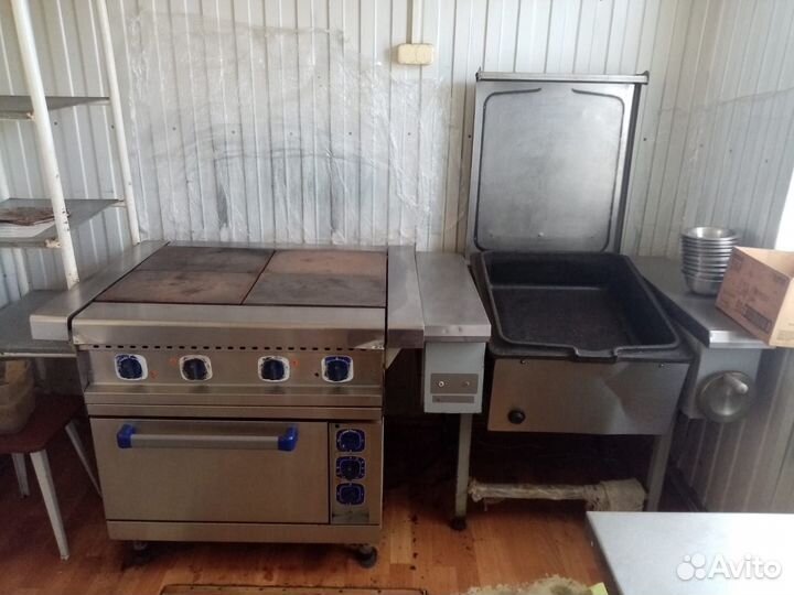 Сковорода опрокидывающаяся электрическая