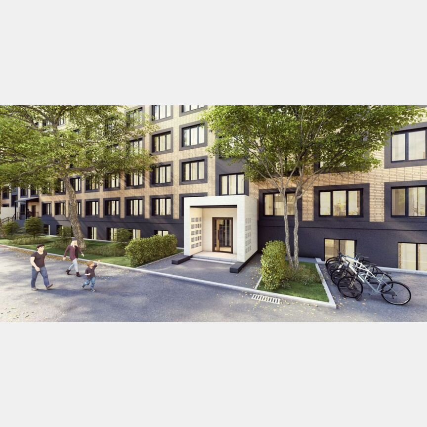 Апартаменты-студия, 34,1 м², 1/5 эт.