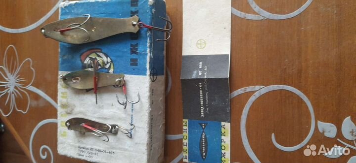 Набор летних блёсен Военохот №4