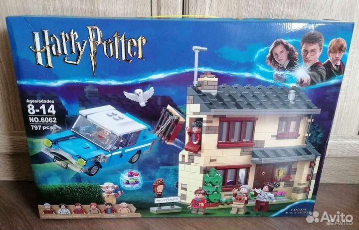 Конструктор Harry Potter, новый + пазл
