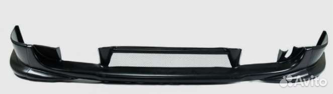 Юбка на передний бампер ваз 2110