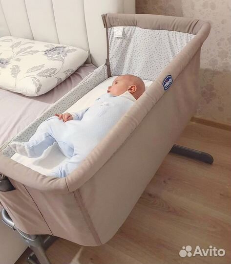 Прокат Аренда Приставная кроватка chicco