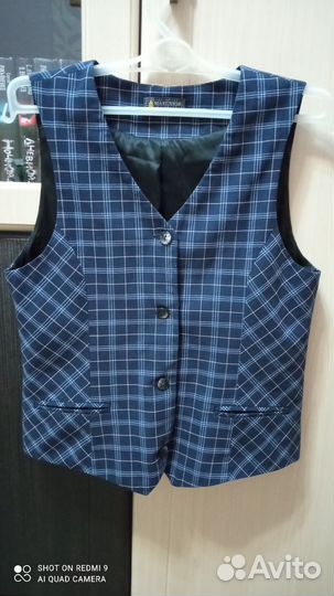 Жилет школьный для девочки