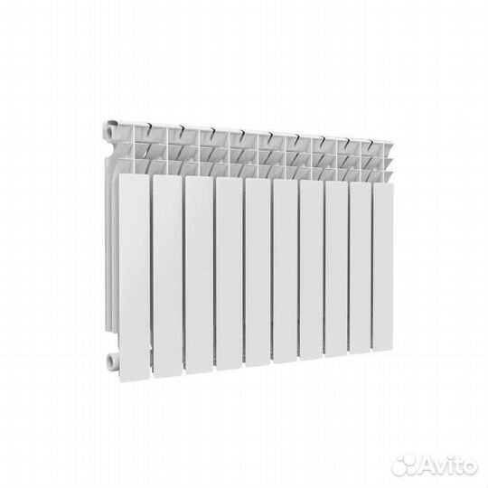 Радиатор алюм Alpha 500 10 секц Qну1850Вт Ogint