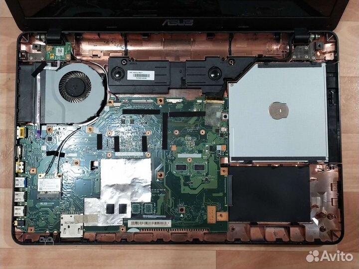 Ноутбук asus x751m на запчасти