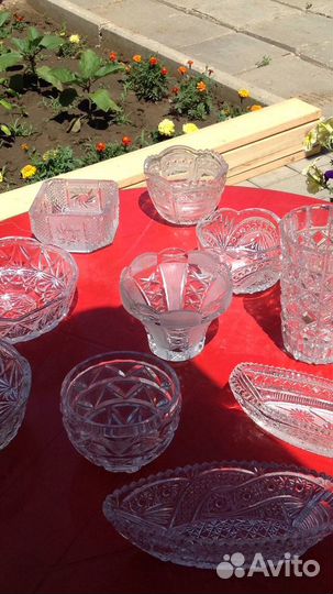 Набор банкетного хрусталя