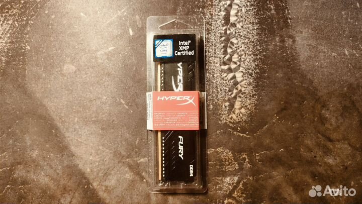 Оперативная память ddr4 hyperx fury 8gb