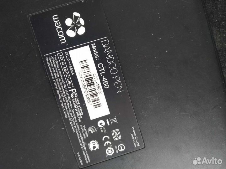 Графический планшет wacom bamboo ctl 460