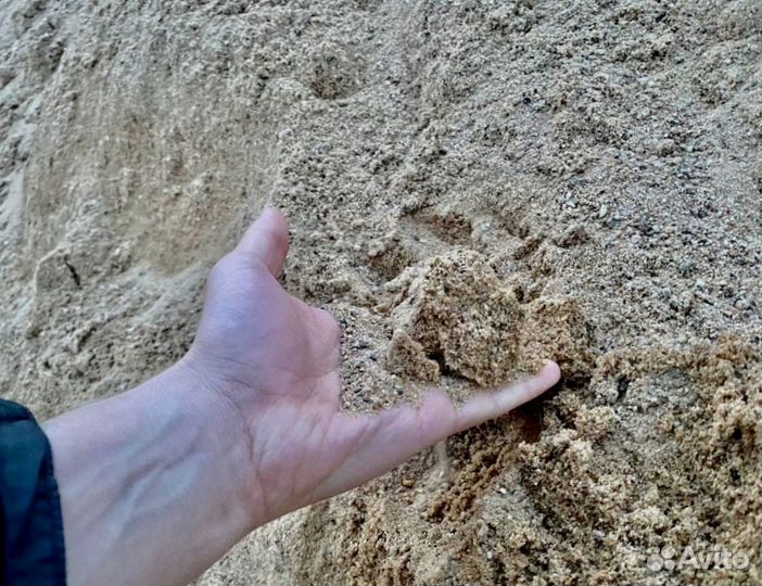 Песок,щебень